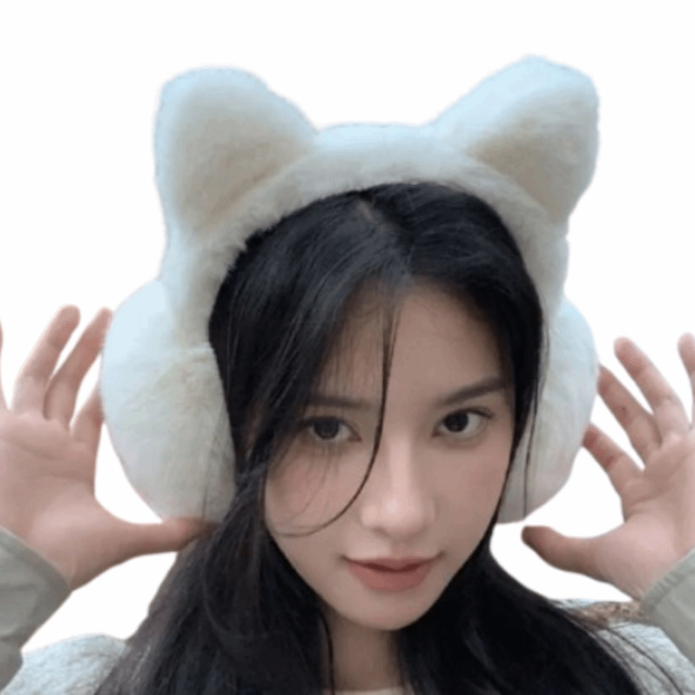 Ear Muff Foldable - ที่ปิดหูแมวแบบพับได้ น้ำหนักเบา หนา ป้องกันลม อุ่น ป้องกันความหนาวเย็น