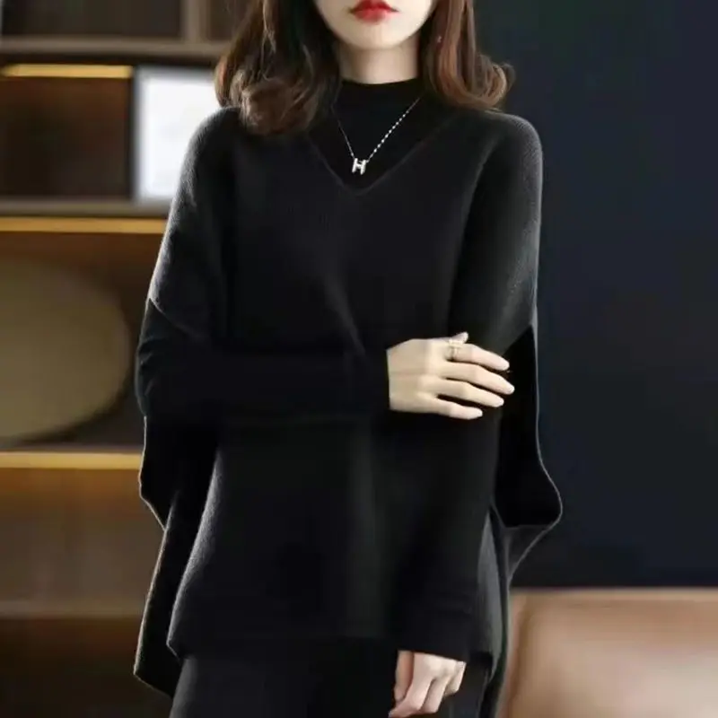 Winter Clothing Trends 2025 Women'S - เสื้อกั๊กไหมพรมใหม่ แฟชั่นเสื้อผ้าฤดูใบไม้ร่วงฤดูหนาว 2025 เสื้อกั๊กถักผู้หญิง สไตล์คลาสสิก เสื้อแขนกุด