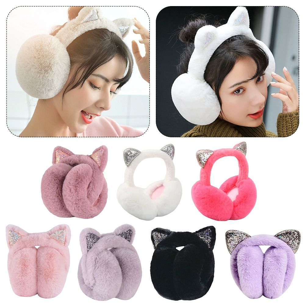 หมวกบีนนี่ลายการ์ตูนแบบพับได้  - Ear Muff Foldable บทวิจารณ์และราคา