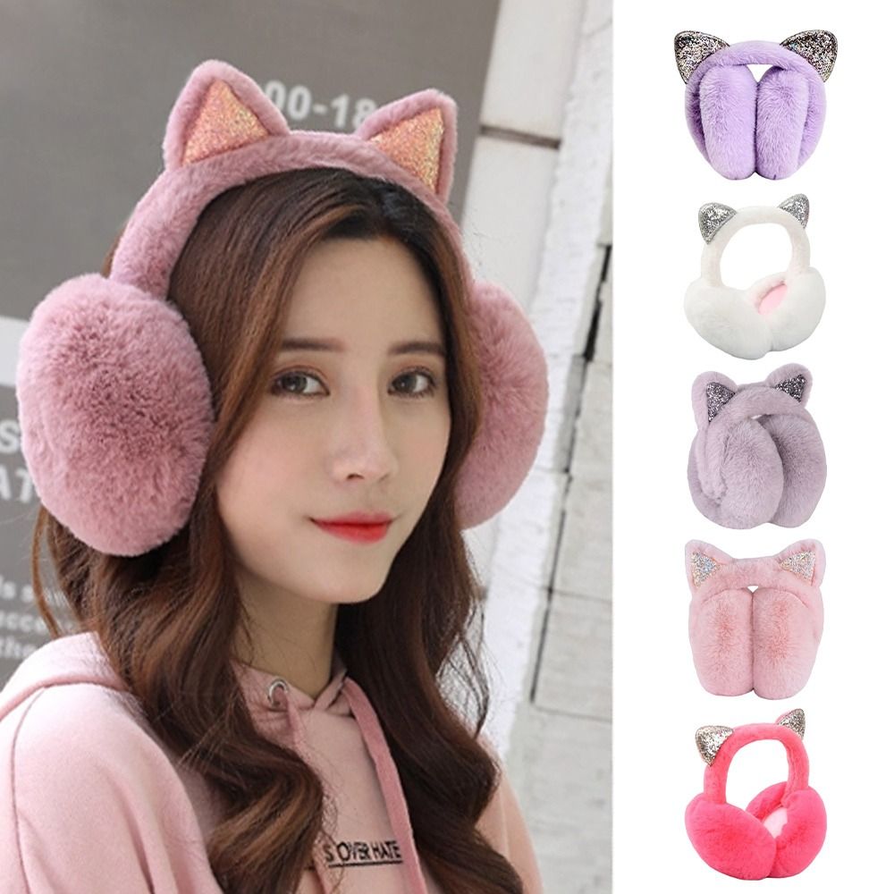 หมวกบีนนี่ลายการ์ตูนแบบพับได้  - Ear Muff Foldable บทวิจารณ์และราคา
