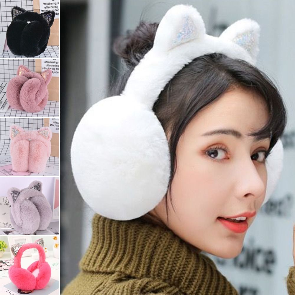 หมวกบีนนี่ลายการ์ตูนแบบพับได้  - Ear Muff Foldable บทวิจารณ์และราคา