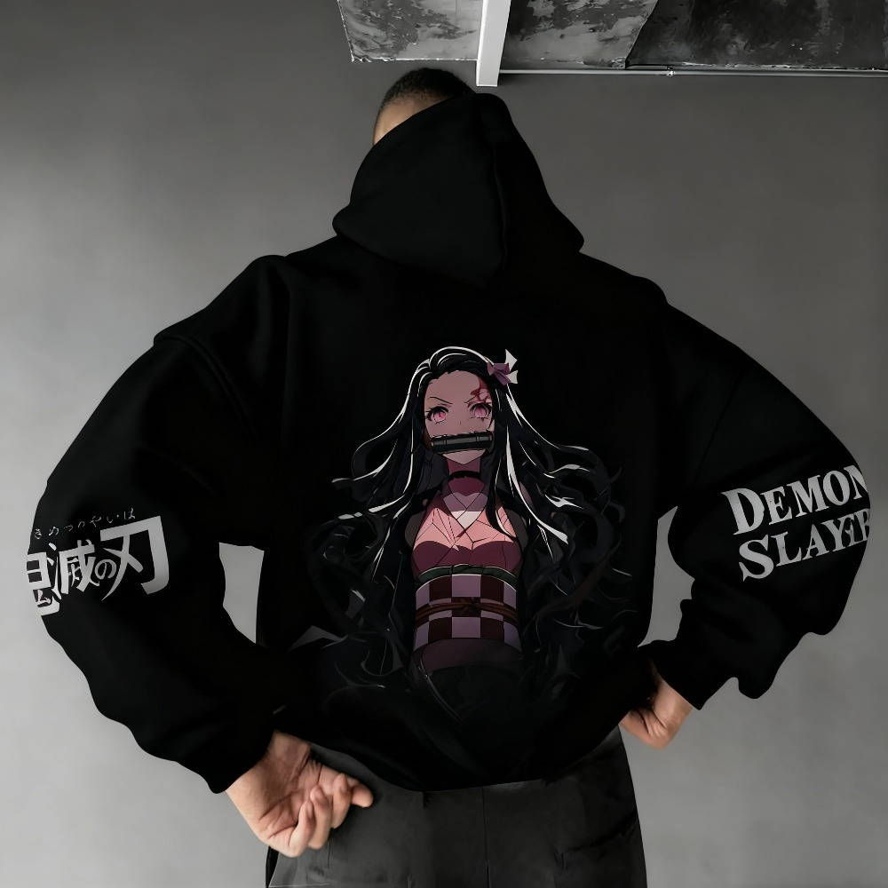 เสื้อฮู้ดผู้ชายลายดาบพิฆาตอสูร - Winter Clothing Japan บทวิจารณ์และราคา