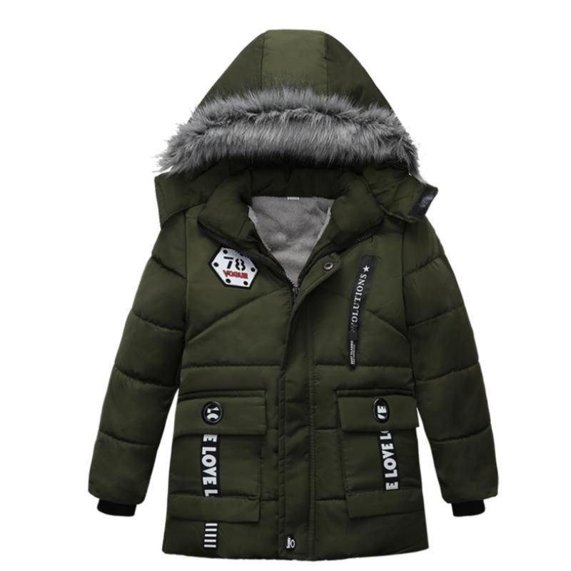 เด็กแจ็คเก็ตฤดูหนาว Boys ผ้าฝ้ - Winter Clothing Baby Boy บทวิจารณ์และราคา