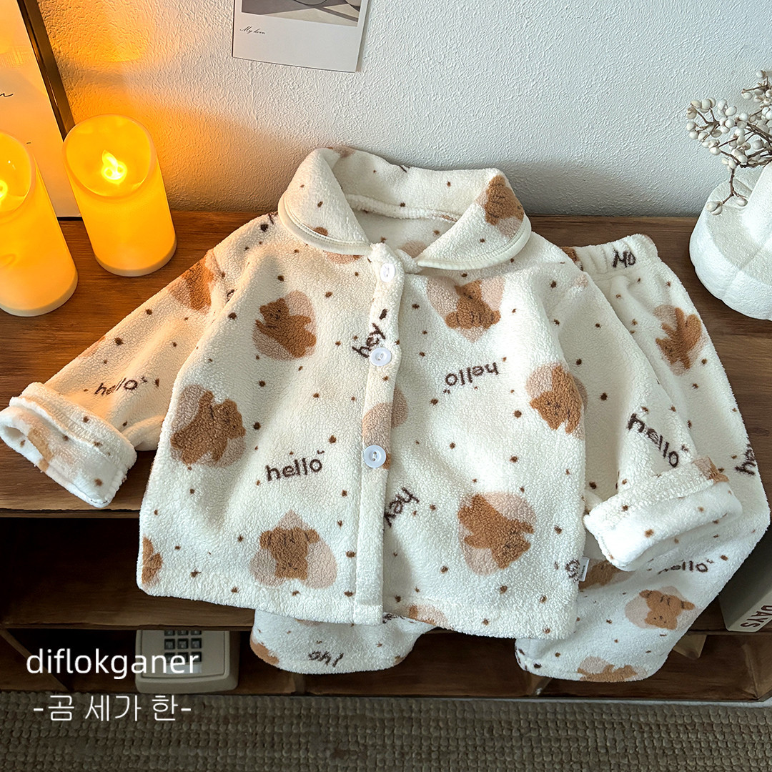 ชุดนอนเด็กฤดูใบไม้ร่วง-ฤดูหนาว - Winter Clothing Baby Boy บทวิจารณ์และราคา
