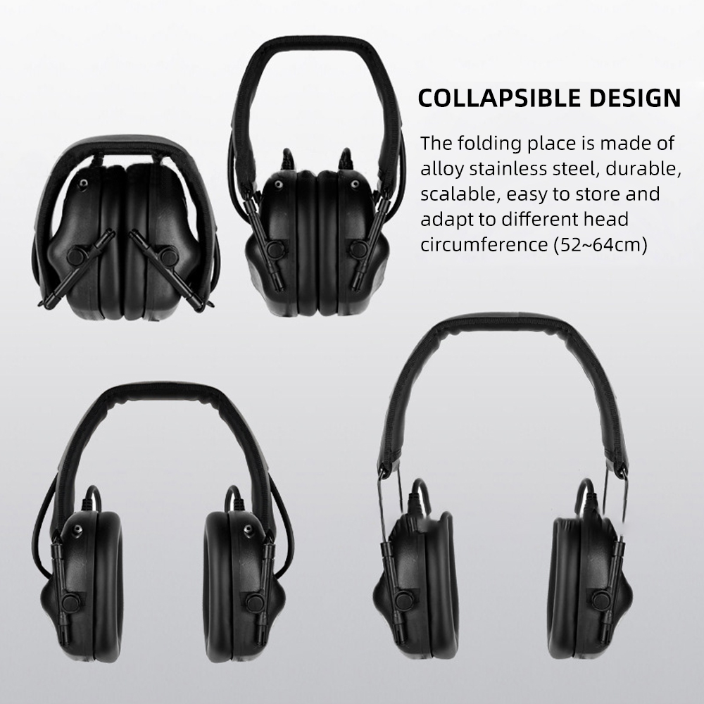 BOOIU ยุทธวิธีการถ่ายภาพอิเล็ก - Ear Muff Foldable บทวิจารณ์และราคา