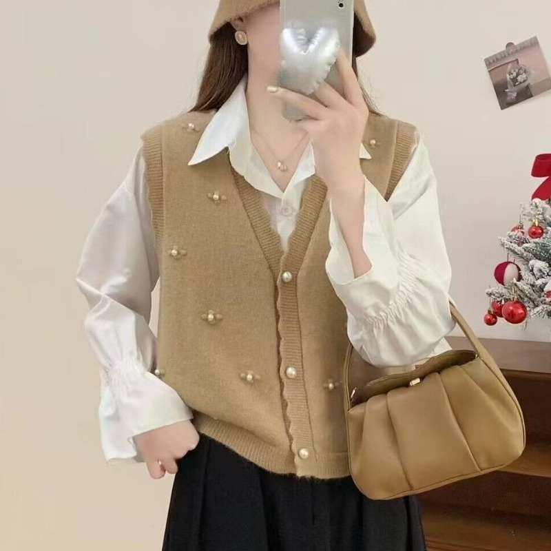 เสื้อกั๊กไหมพรมสีชมพูสำหรับผู้ - Winter Clothing Trends 2025 Women'S บทวิจารณ์และราคา