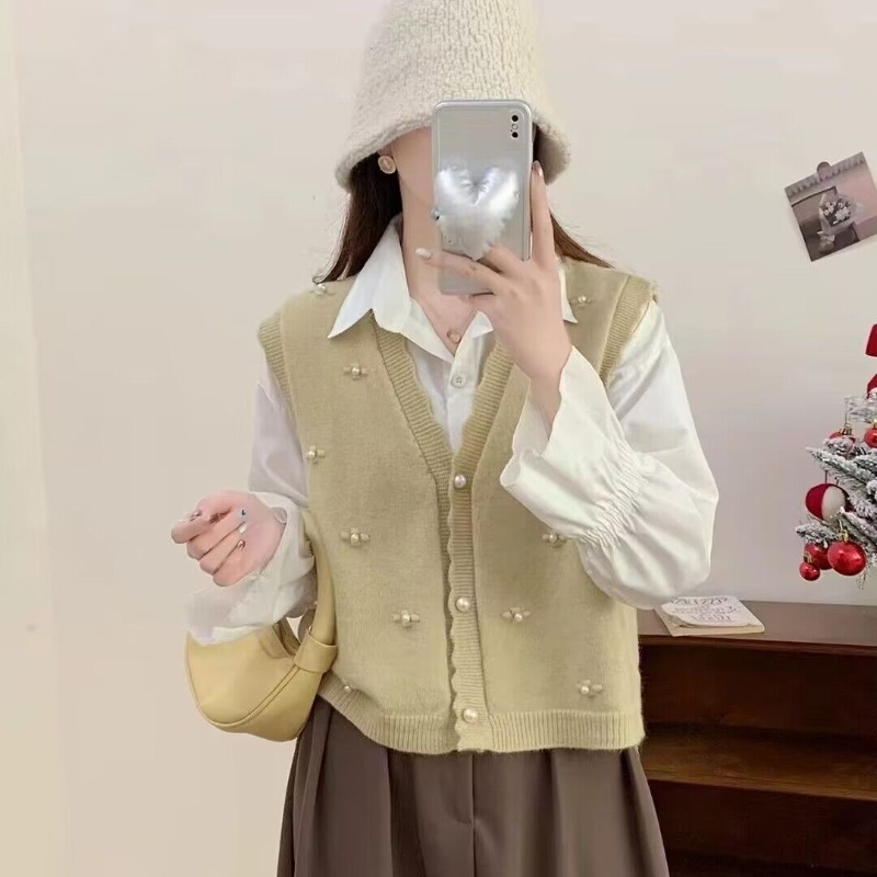 เสื้อกั๊กไหมพรมสีชมพูสำหรับผู้ - Winter Clothing Trends 2025 Women'S บทวิจารณ์และราคา