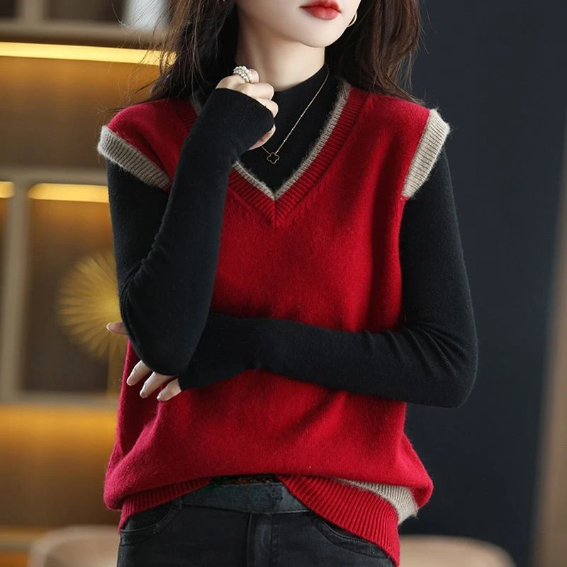 เสื้อกั๊กไหมพรมผู้หญิงสไตล์วิน - Winter Clothing Trends 2025 Women'S บทวิจารณ์และราคา