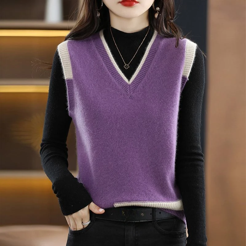 เสื้อกั๊กไหมพรมผู้หญิงสไตล์วิน - Winter Clothing Trends 2025 Women'S บทวิจารณ์และราคา