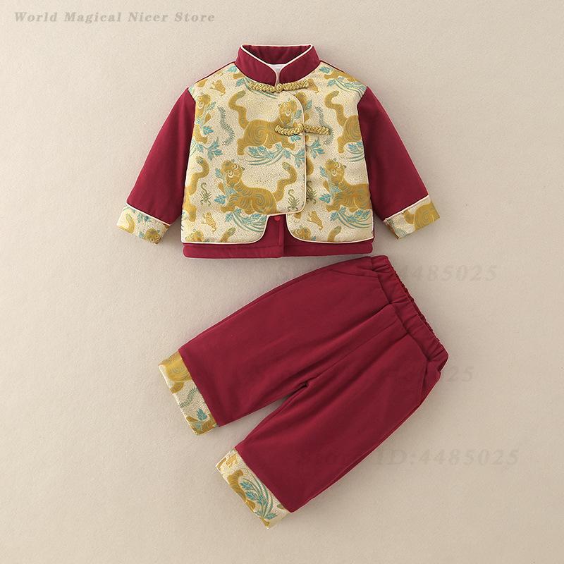 ฤดูใบไม้ร่วงฤดูหนาวชุดหนาเด็กช - Winter Clothing Baby Boy บทวิจารณ์และราคา