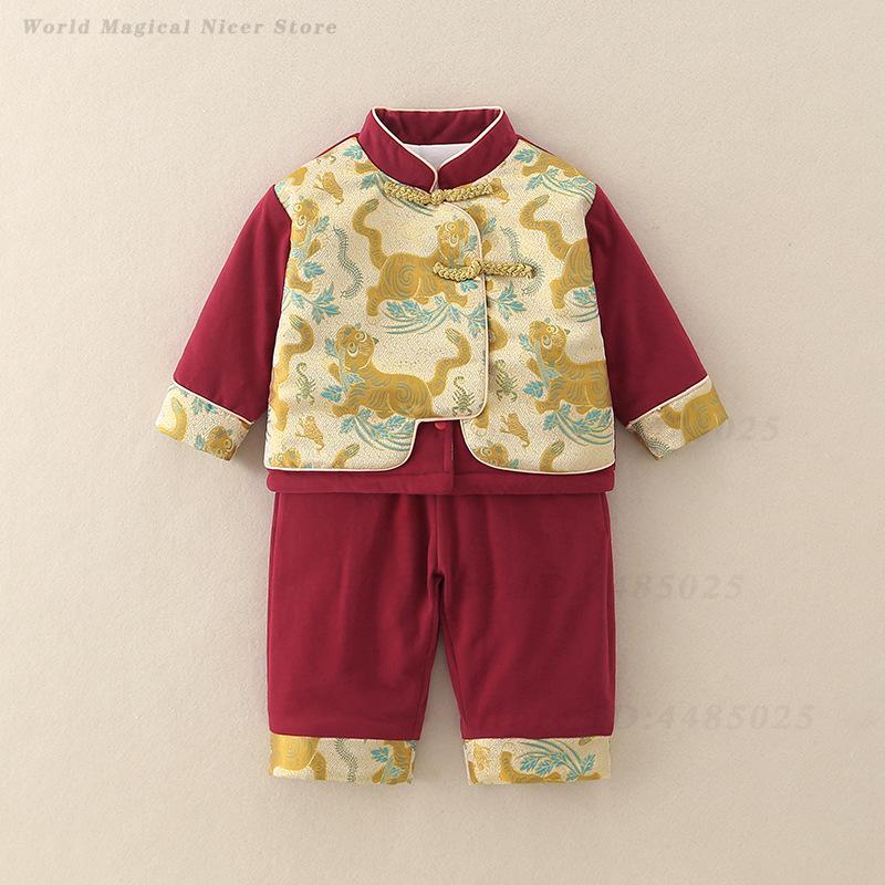 ฤดูใบไม้ร่วงฤดูหนาวชุดหนาเด็กช - Winter Clothing Baby Boy บทวิจารณ์และราคา