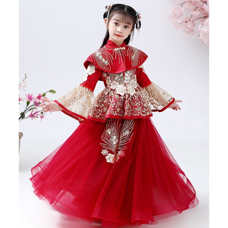 ชุดฮั่นฝูเด็กผู้หญิง ชุดกี่เพ้ - Winter Clothing Kids บทวิจารณ์และราคา