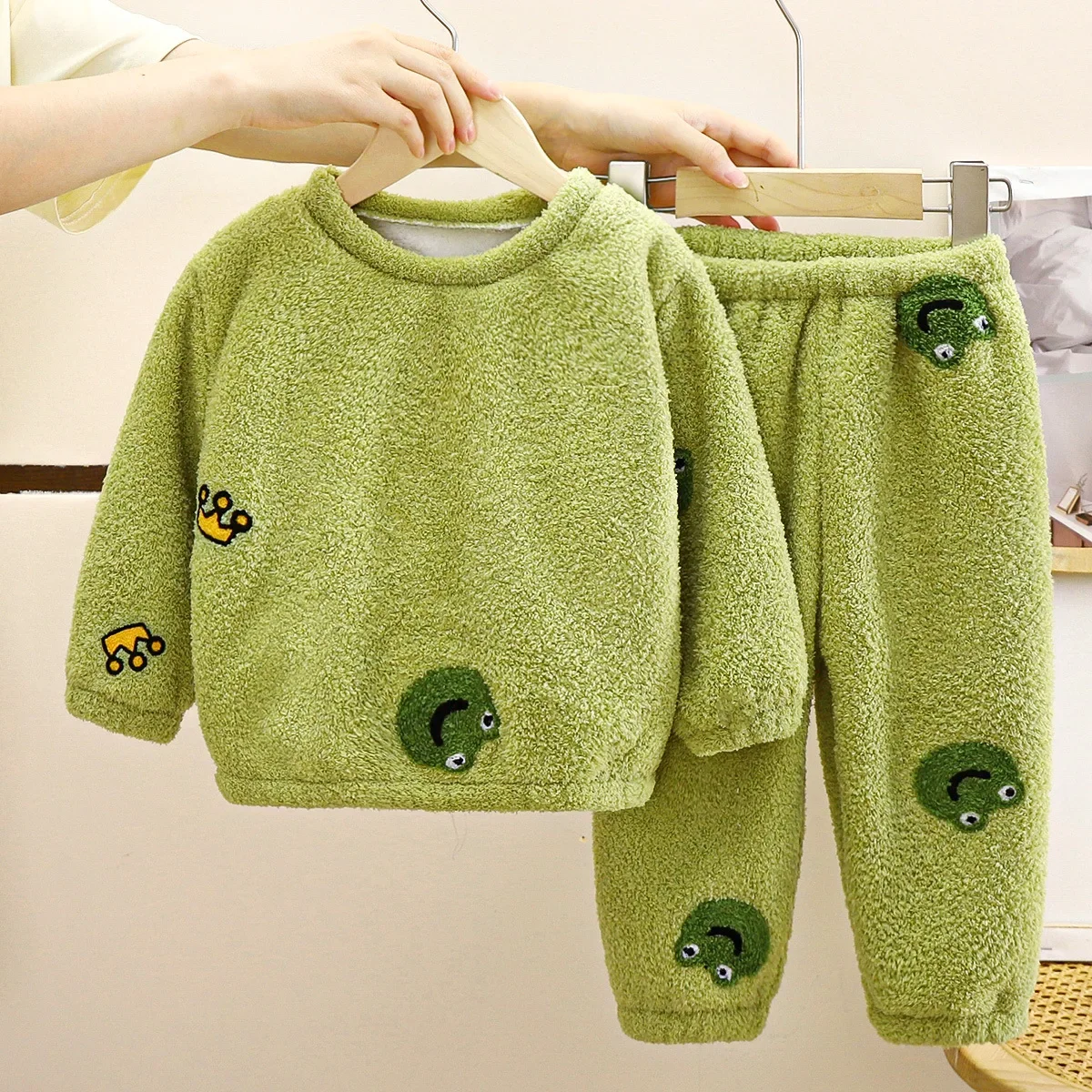 ชุดนอนเด็กแบบใหม่เด็กหญิงเด็กช - Winter Clothing Baby Boy บทวิจารณ์และราคา