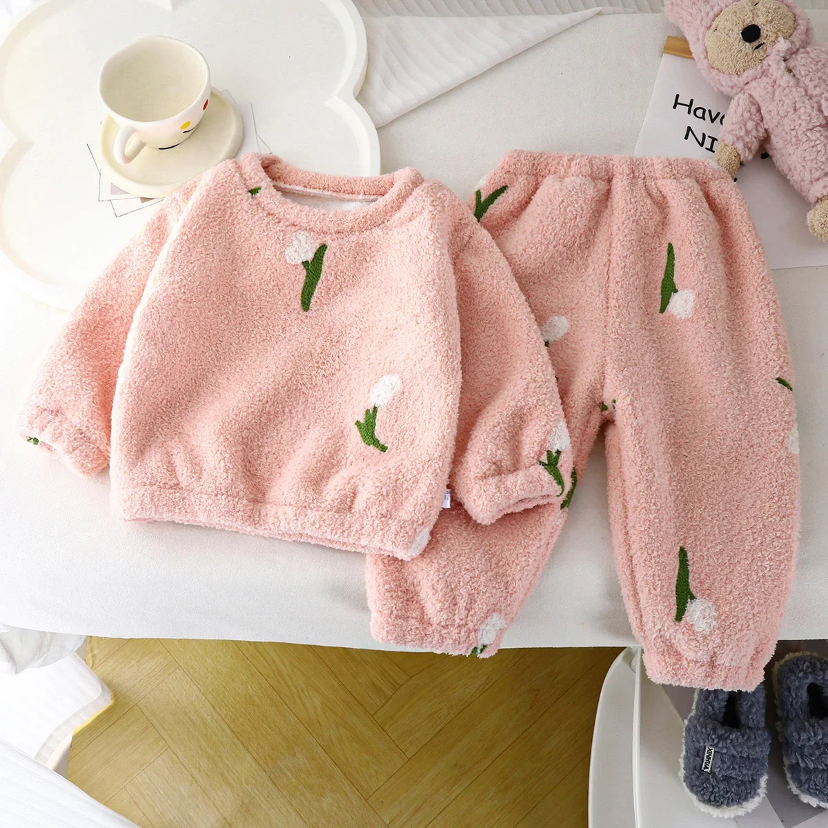 ชุดเสื้อผ้าเด็กแบบใหม่ชุดนอนเด - Winter Clothing Baby Boy บทวิจารณ์และราคา