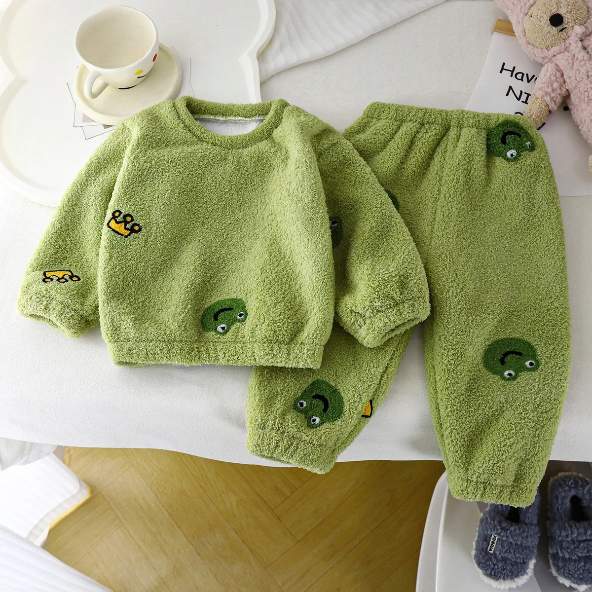 ชุดเสื้อผ้าเด็กแบบใหม่ชุดนอนเด - Winter Clothing Baby Boy บทวิจารณ์และราคา