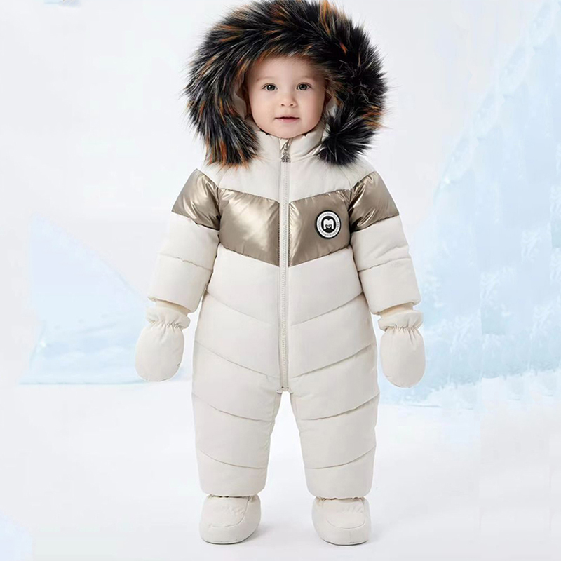ชุดรอมเปอร์เด็กแรกเกิดฤดูหนาวพ - Winter Clothing Baby Boy บทวิจารณ์และราคา