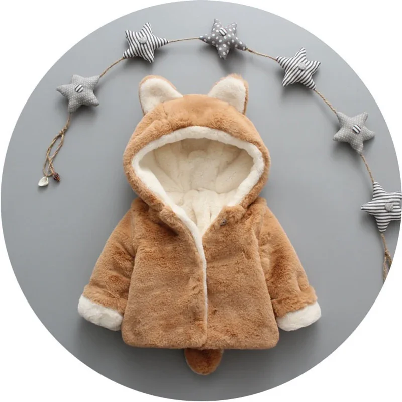 แจ็คเก็ตมีหูแมวน่ารักสำหรับเด็ - Winter Clothing For Babies บทวิจารณ์และราคา