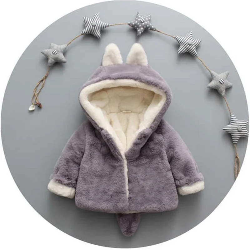 แจ็คเก็ตมีหูแมวน่ารักสำหรับเด็ - Winter Clothing For Babies บทวิจารณ์และราคา