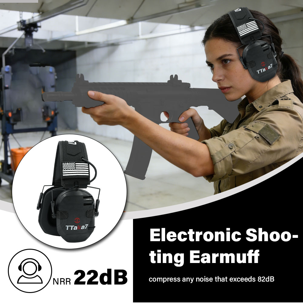 W1/W3 ที่ครอบหูอิเล็กทรอนิกส์แ - Ear Muff Foldable บทวิจารณ์และราคา