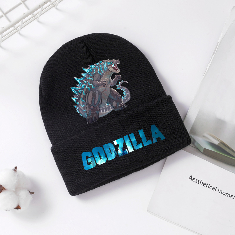 Godzilla ถักหมวกฤดูหนาวฤดูใบไม - Winter Clothing For Babies บทวิจารณ์และราคา