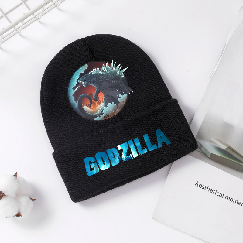 Godzilla ถักหมวกฤดูหนาวฤดูใบไม - Winter Clothing For Babies บทวิจารณ์และราคา
