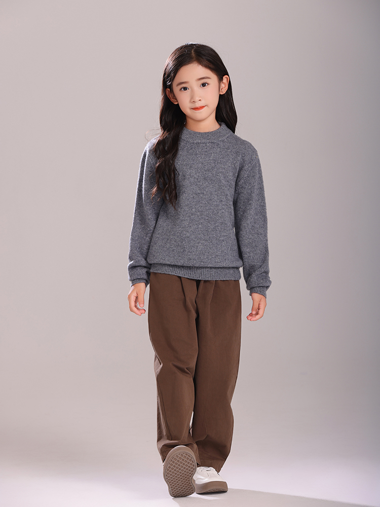 เสื้อสเวตเตอร์ขนสัตว์เด็กฤดูใบ - Winter Clothing Kids บทวิจารณ์และราคา